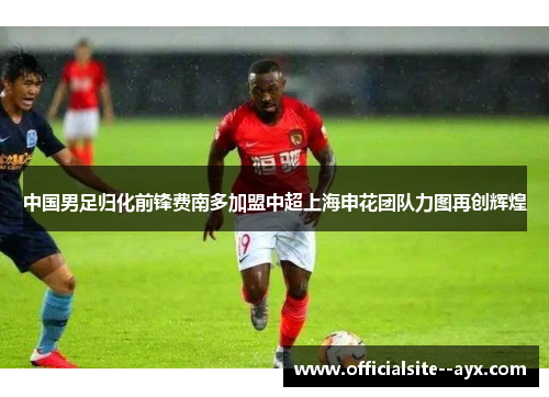 中国男足归化前锋费南多加盟中超上海申花团队力图再创辉煌